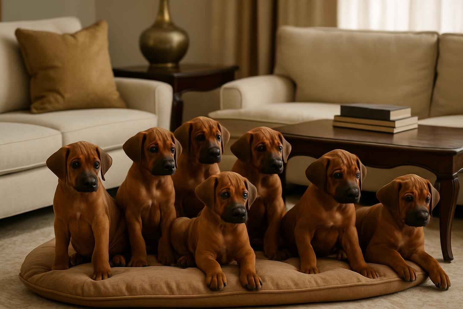 Current Rhodesian Ridgeback Litter For Sale in Rockville Maryland