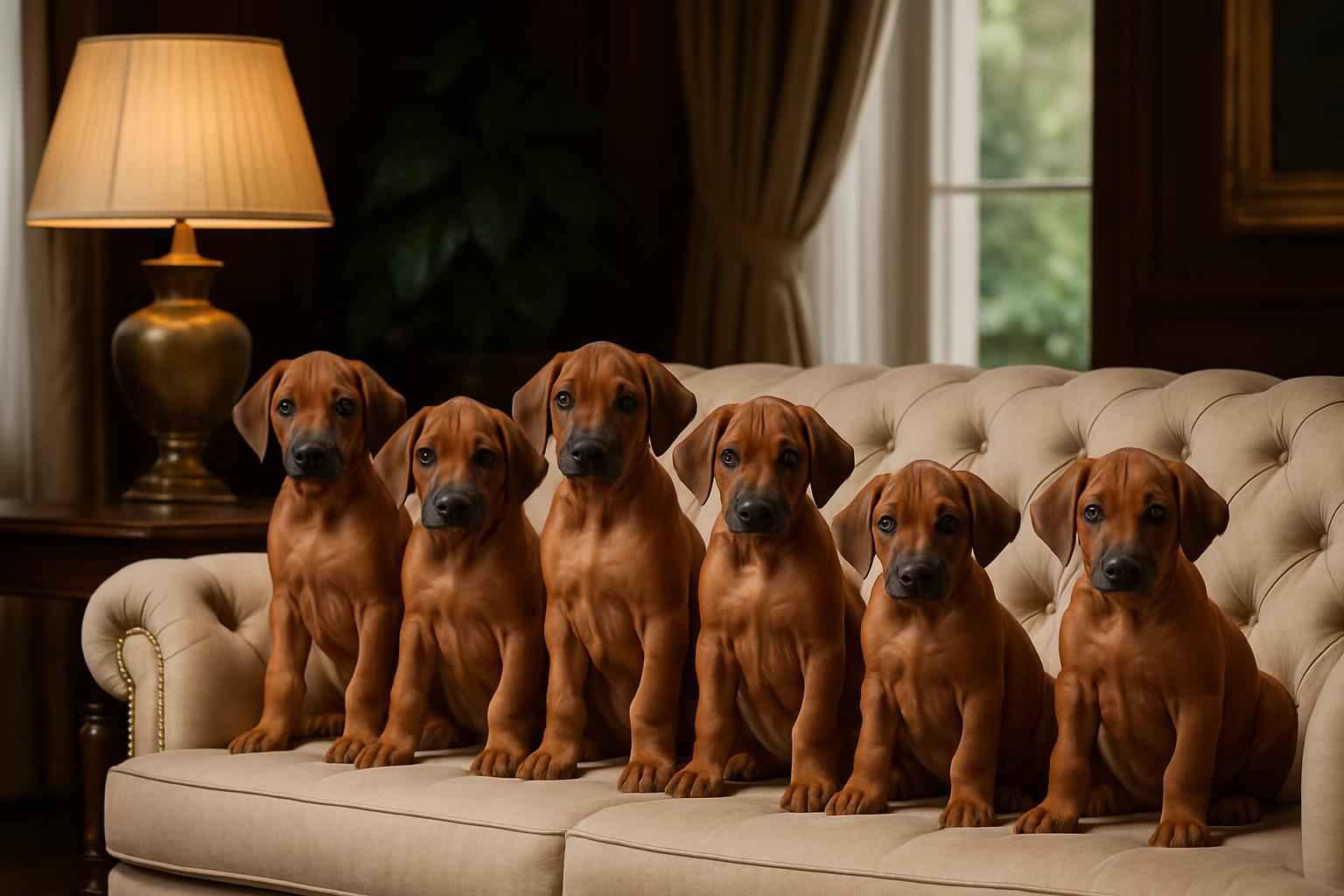 Current Rhodesian Ridgeback Litter For Sale in Severn Maryland