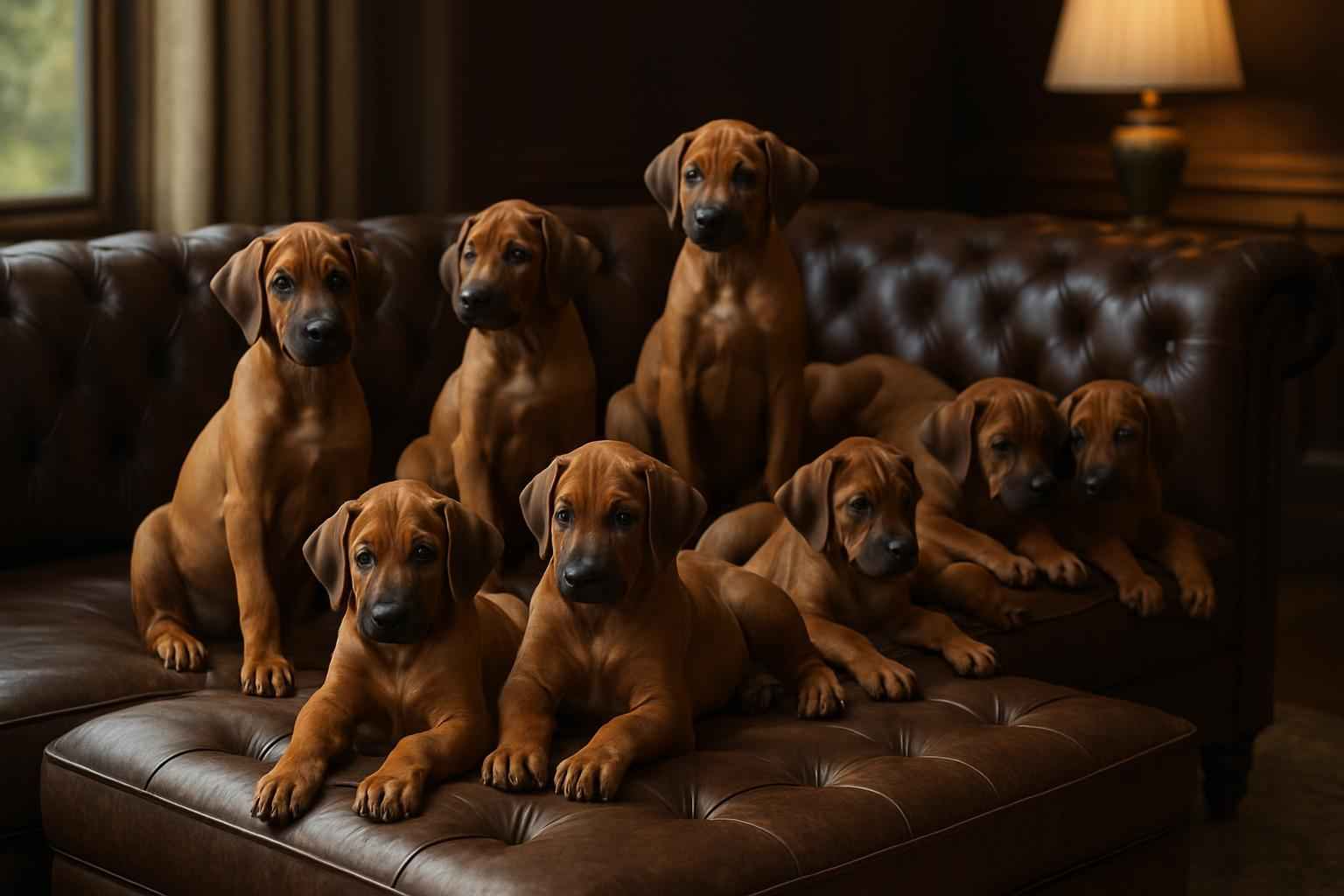 Current Rhodesian Ridgeback Litter For Sale in Shelby Michigan