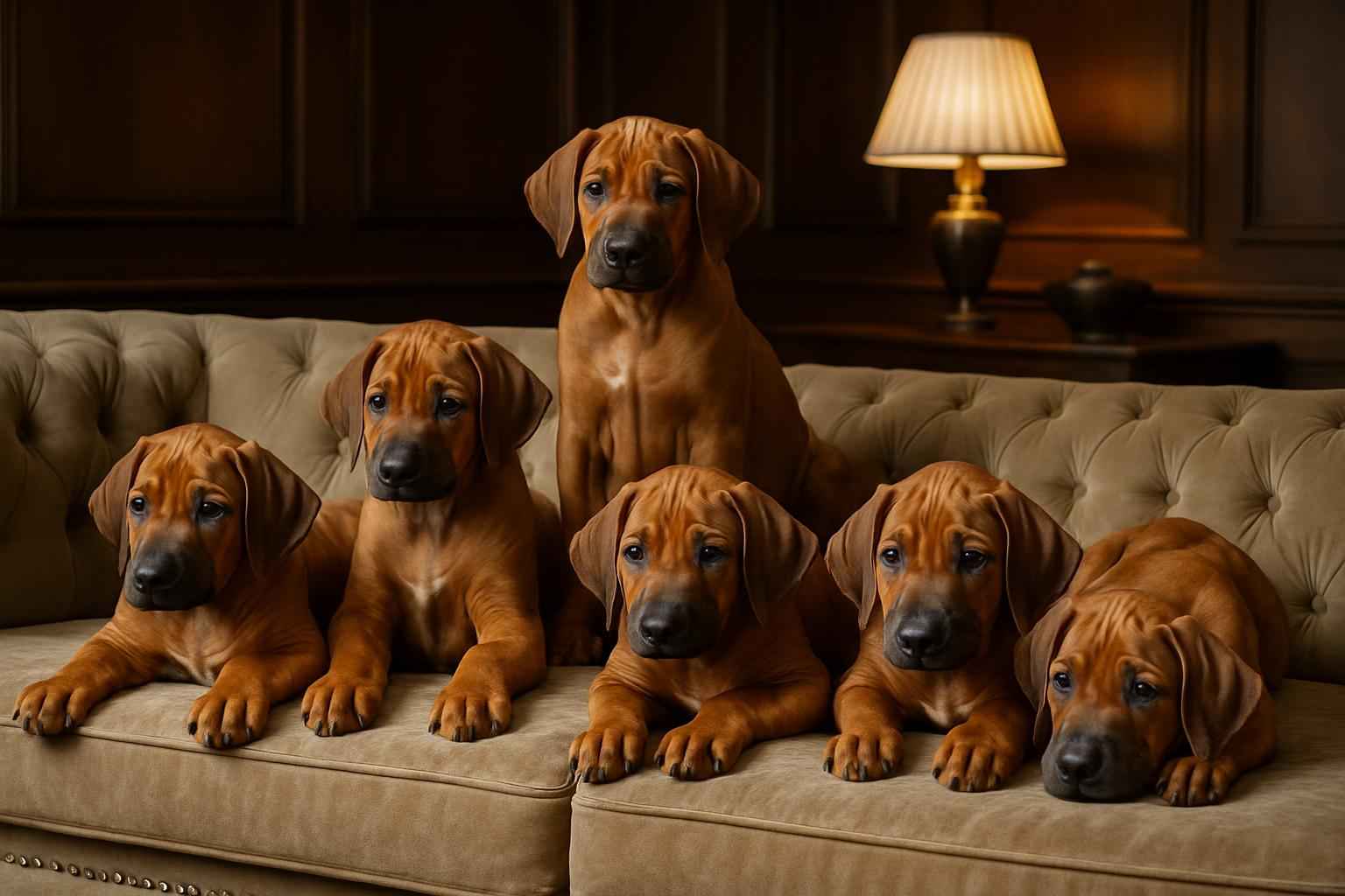 Current Rhodesian Ridgeback Litter For Sale in Shreveport Louisiana