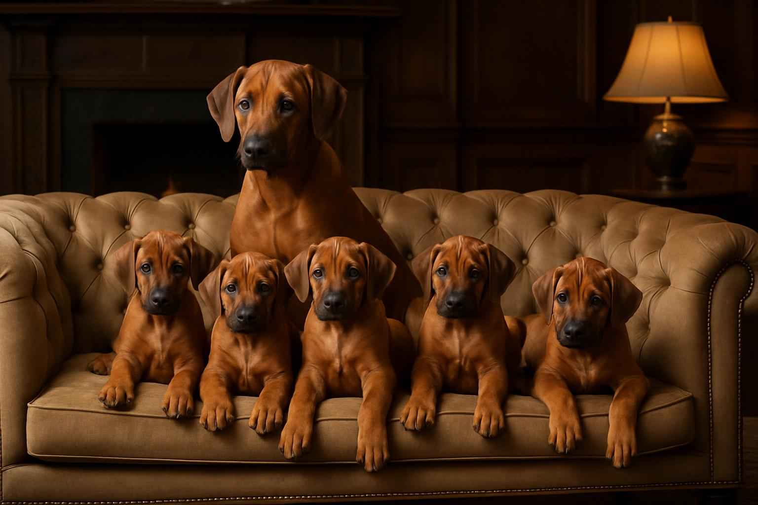 Current Rhodesian Ridgeback Litter For Sale in Southaven Mississippi