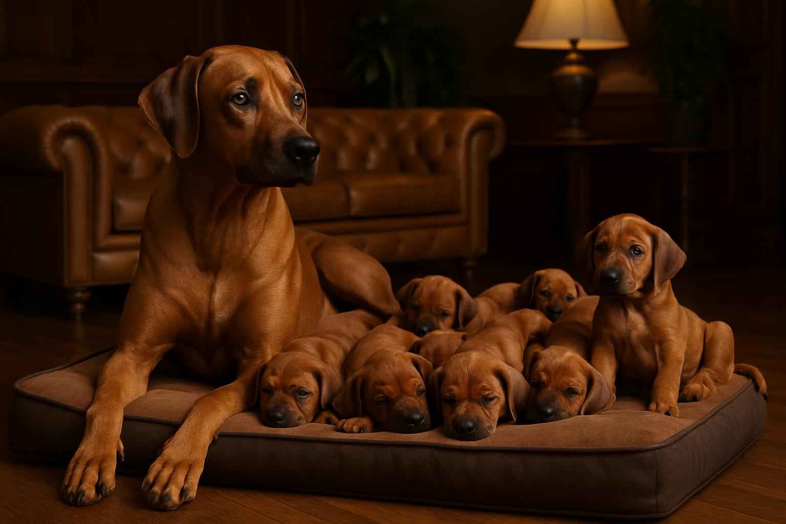 Current Rhodesian Ridgeback Litter For Sale in St. Cloud Minnesota