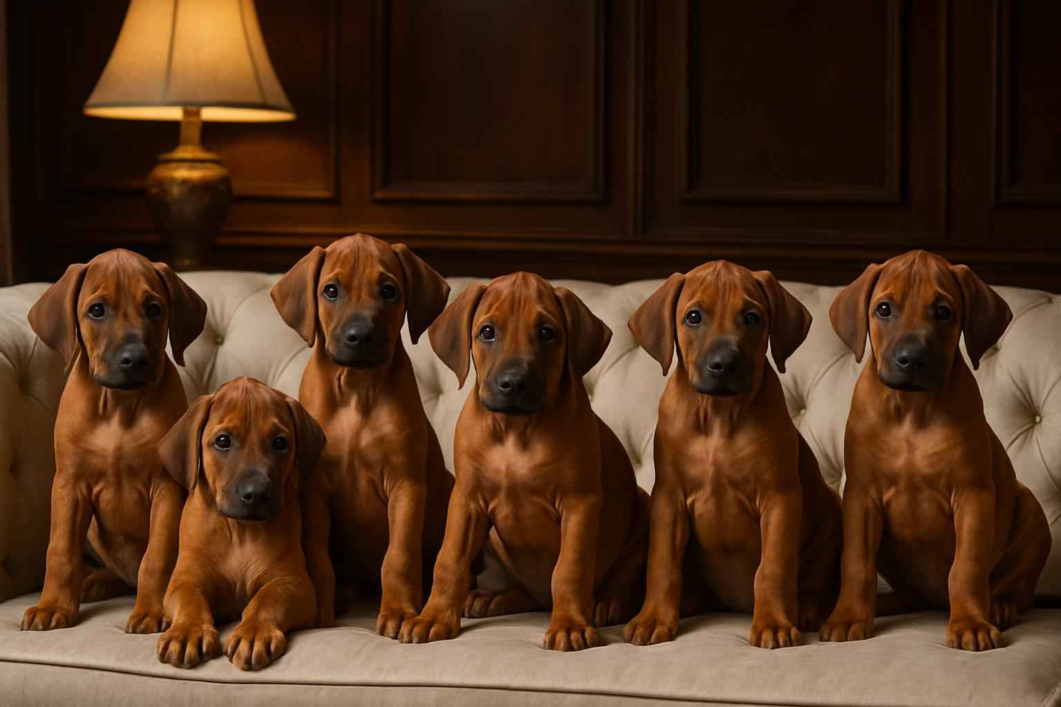 Current Rhodesian Ridgeback Litter For Sale in Sulphur Louisiana