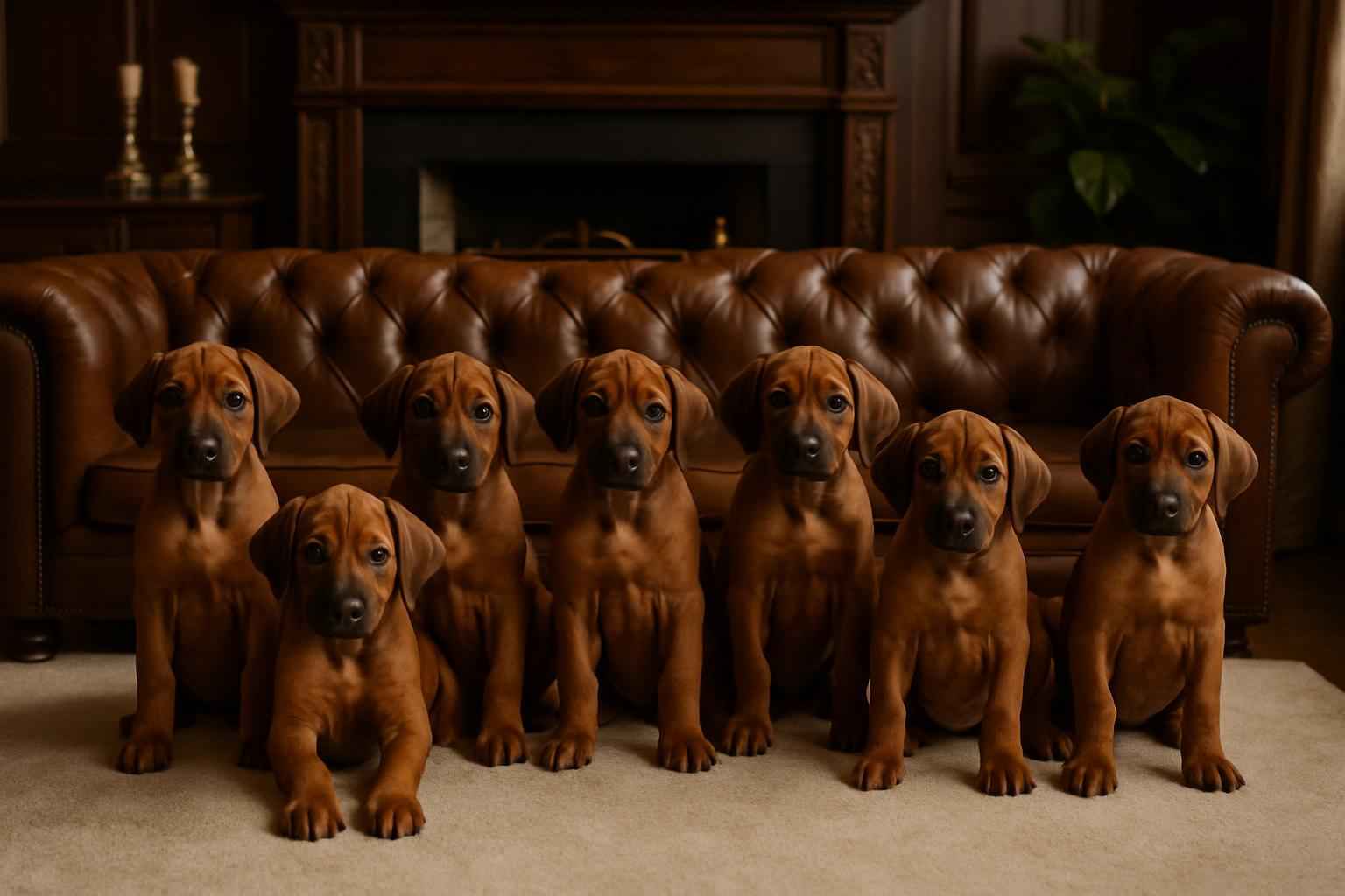Current Rhodesian Ridgeback Litter For Sale in Topeka Kansas