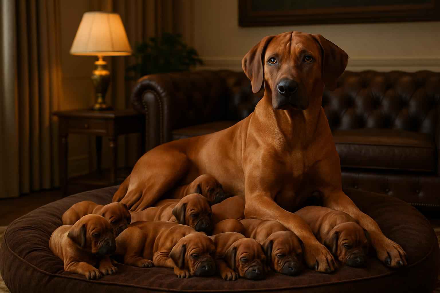 Current Rhodesian Ridgeback Litter For Sale in Towson Maryland