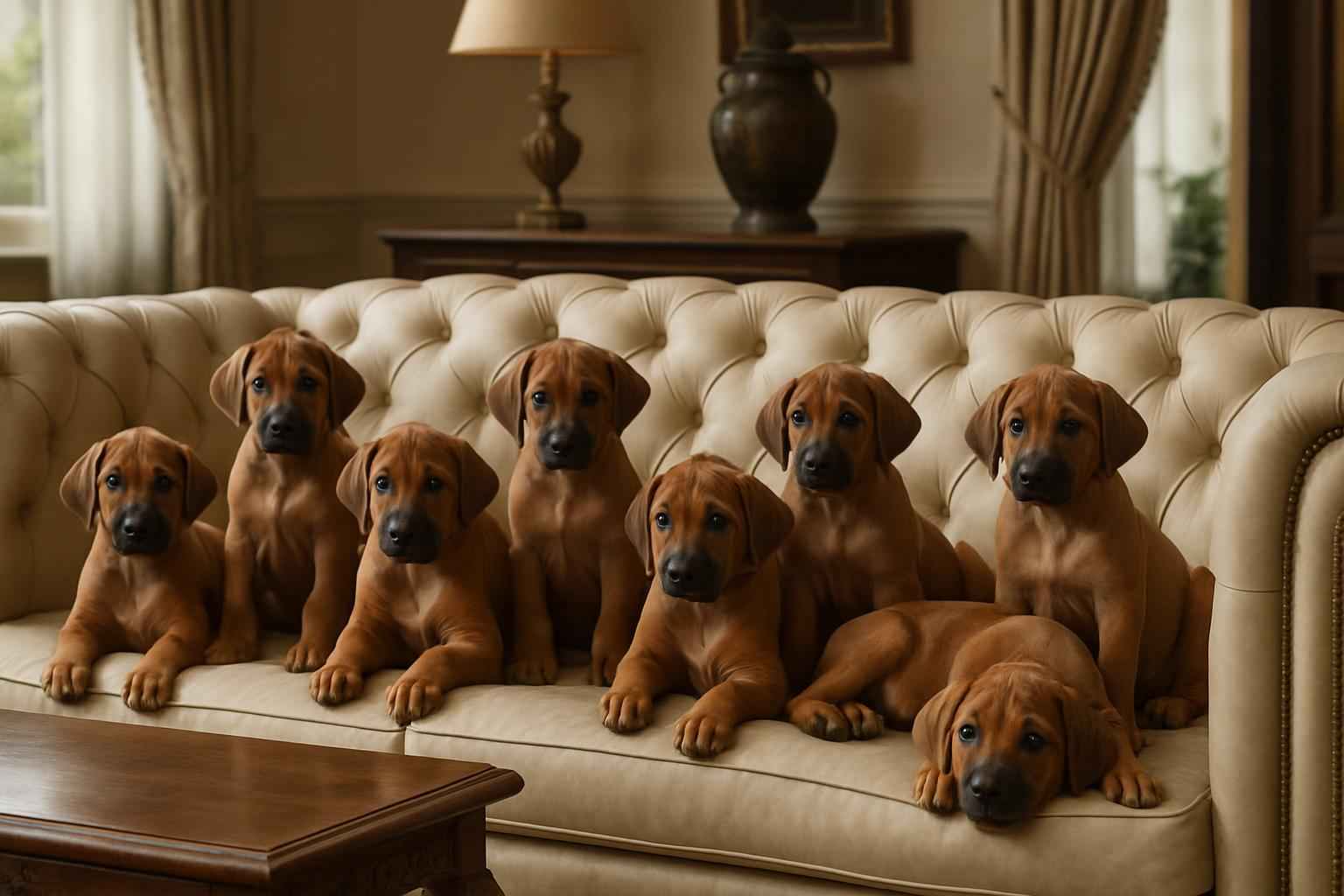 Current Rhodesian Ridgeback Litter For Sale in Tupelo Mississippi