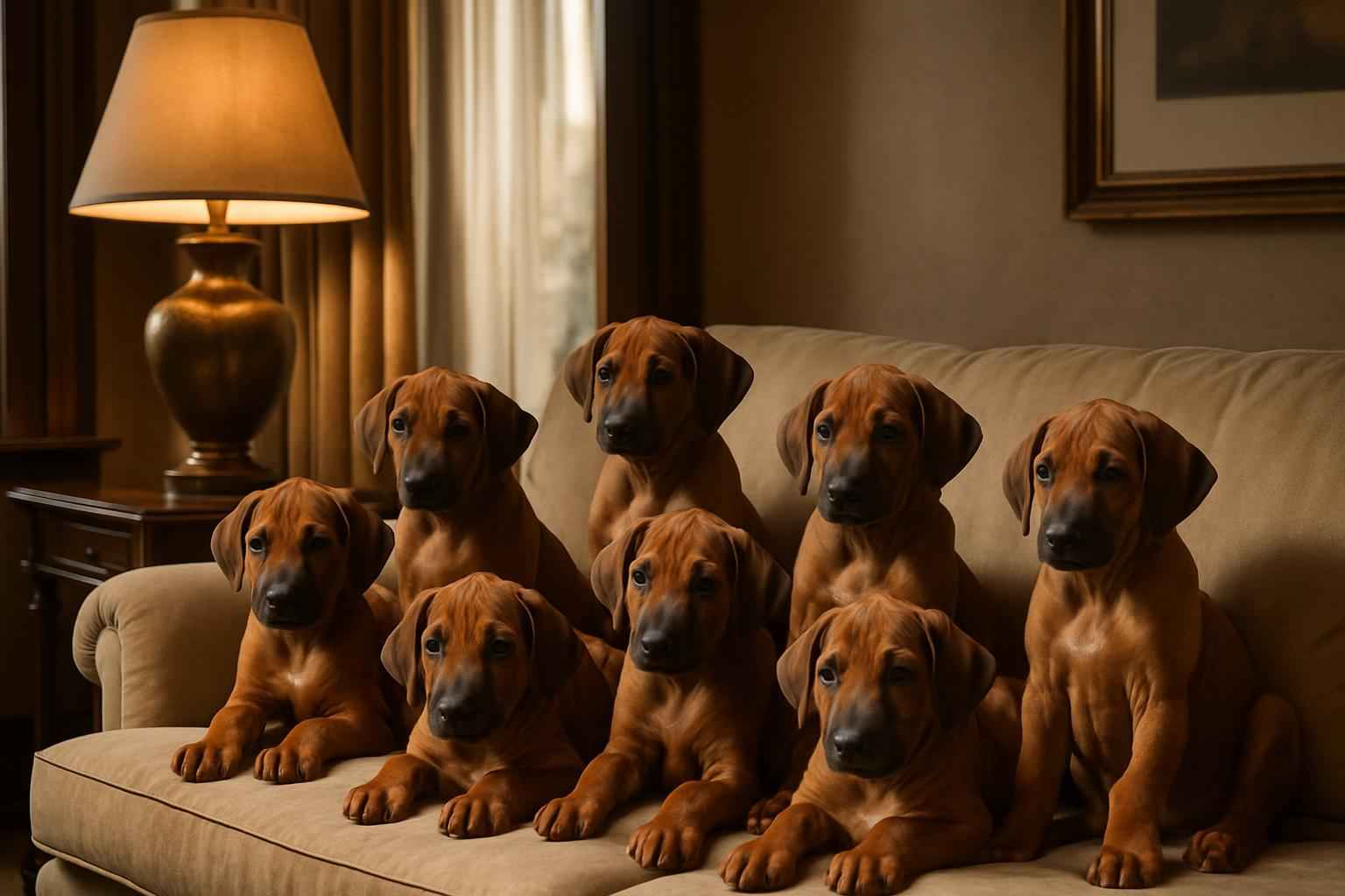 Current Rhodesian Ridgeback Litter For Sale in University City Missouri