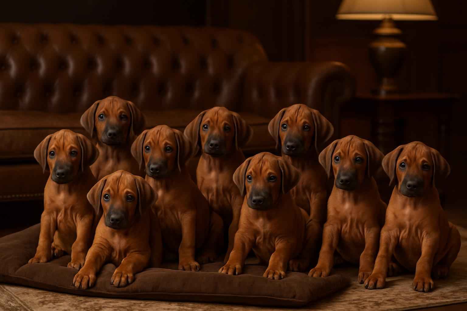 Current Rhodesian Ridgeback Litter For Sale in Waldorf Maryland