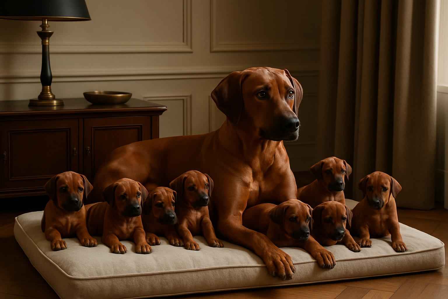 Current Rhodesian Ridgeback Litter For Sale in Warren Michigan