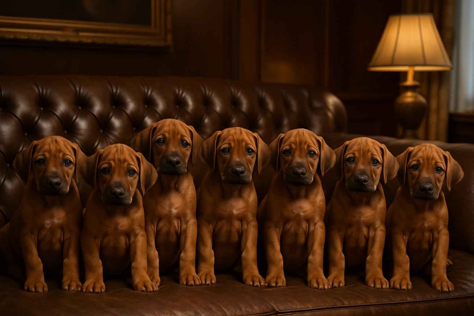 Current Rhodesian Ridgeback Litter For Sale in Westland Michigan