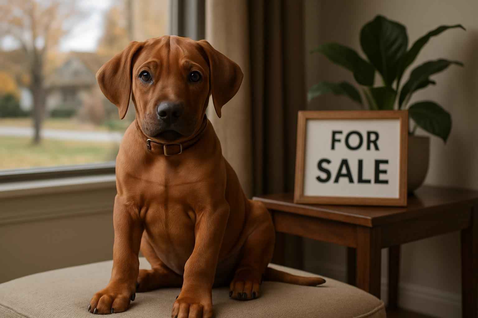 Male Rhodesian Ridgeback Puppy for Sale in Apple Valley Minnesota