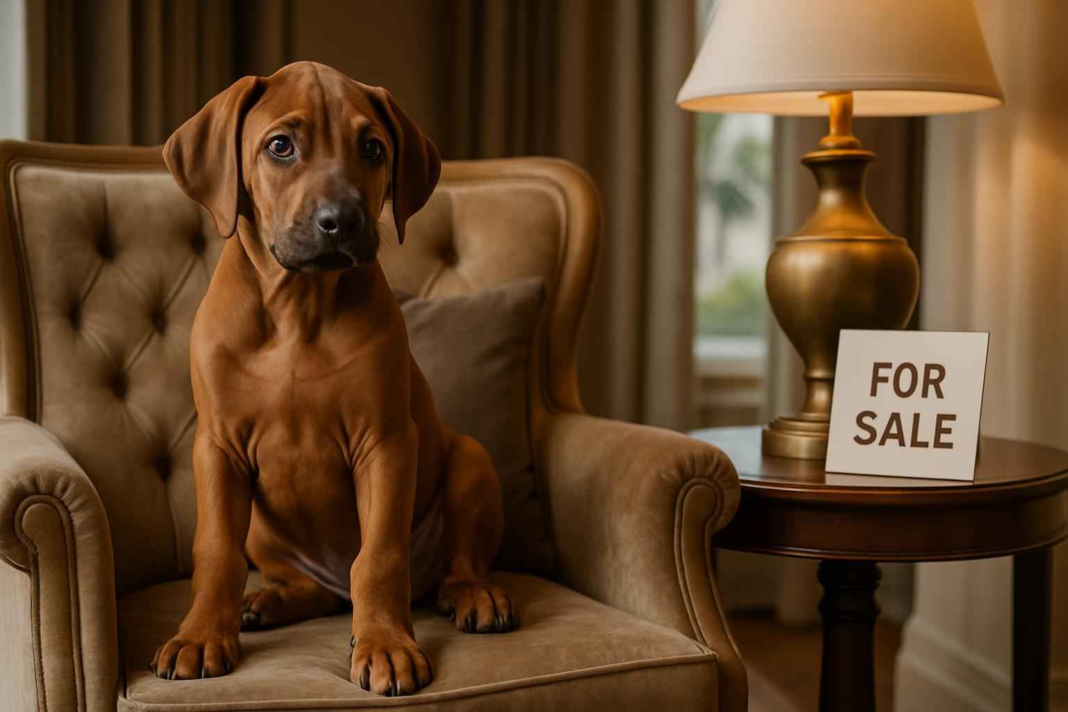 Male Rhodesian Ridgeback Puppy for Sale in Biloxi Mississippi