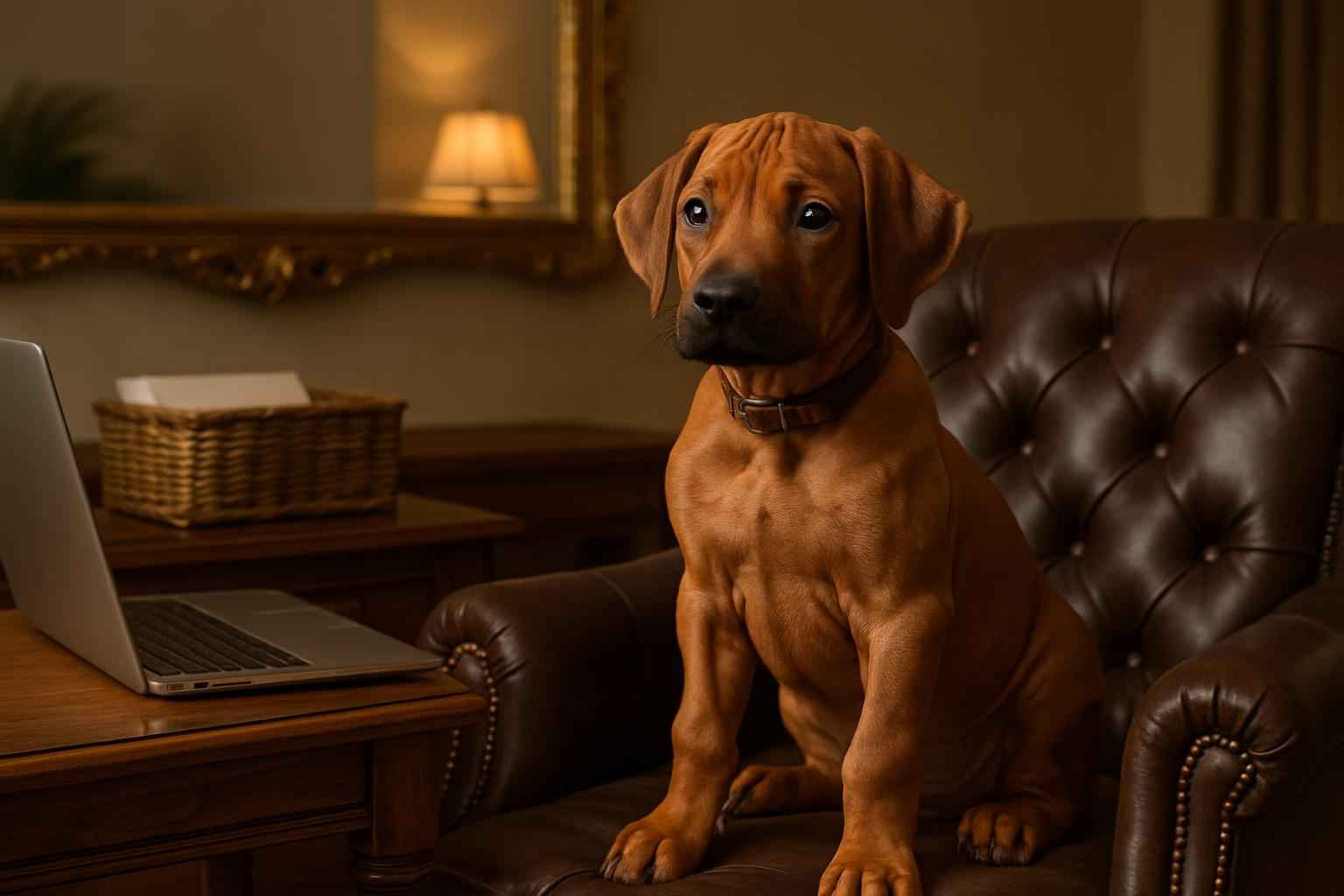 Male Rhodesian Ridgeback Puppy for Sale in Burlington Iowa