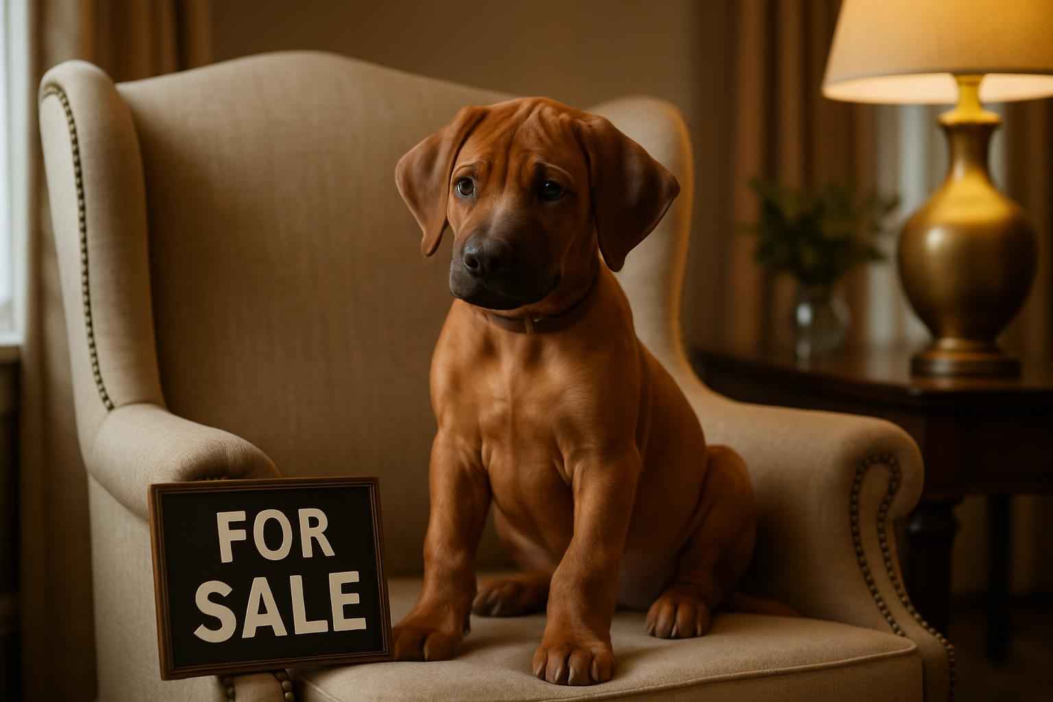 Male Rhodesian Ridgeback Puppy for Sale in Topeka Kansas
