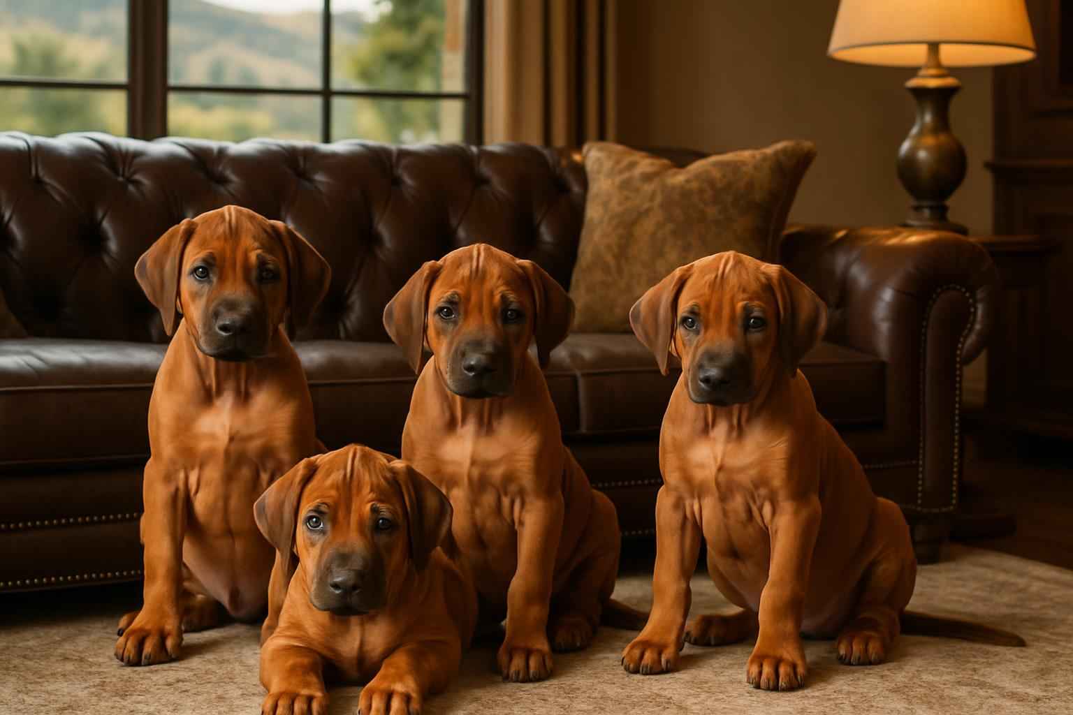 Rhodesian Ridgeback Puppies Available Now in Bozeman Montana