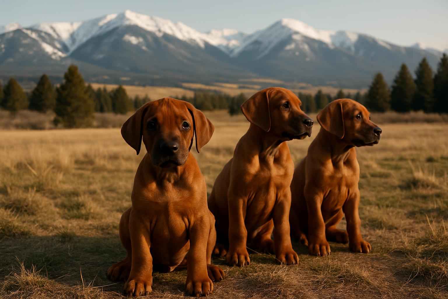 Rhodesian Ridgeback Puppies Available Now in Helena Valley Southeast Montana
