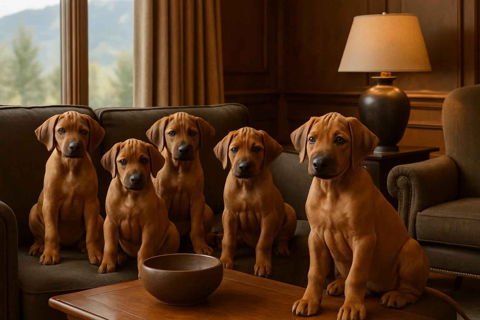 Rhodesian Ridgeback Puppies Available Now in Kalispell Montana