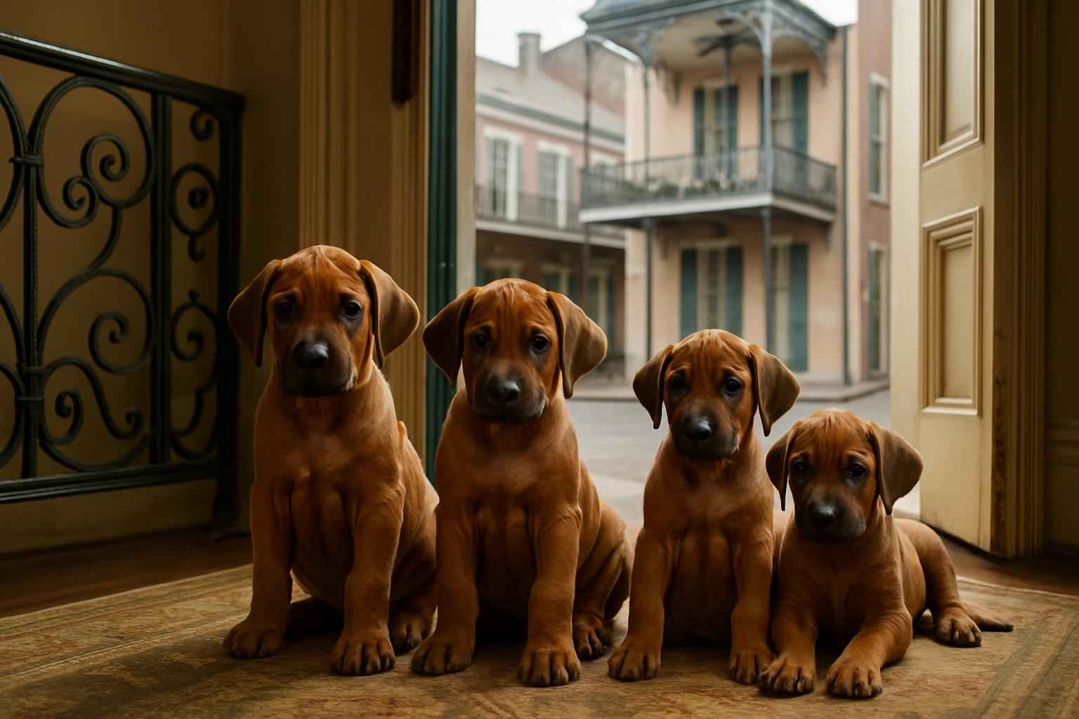 Rhodesian Ridgeback Puppies Available Now in New Orleans Louisiana