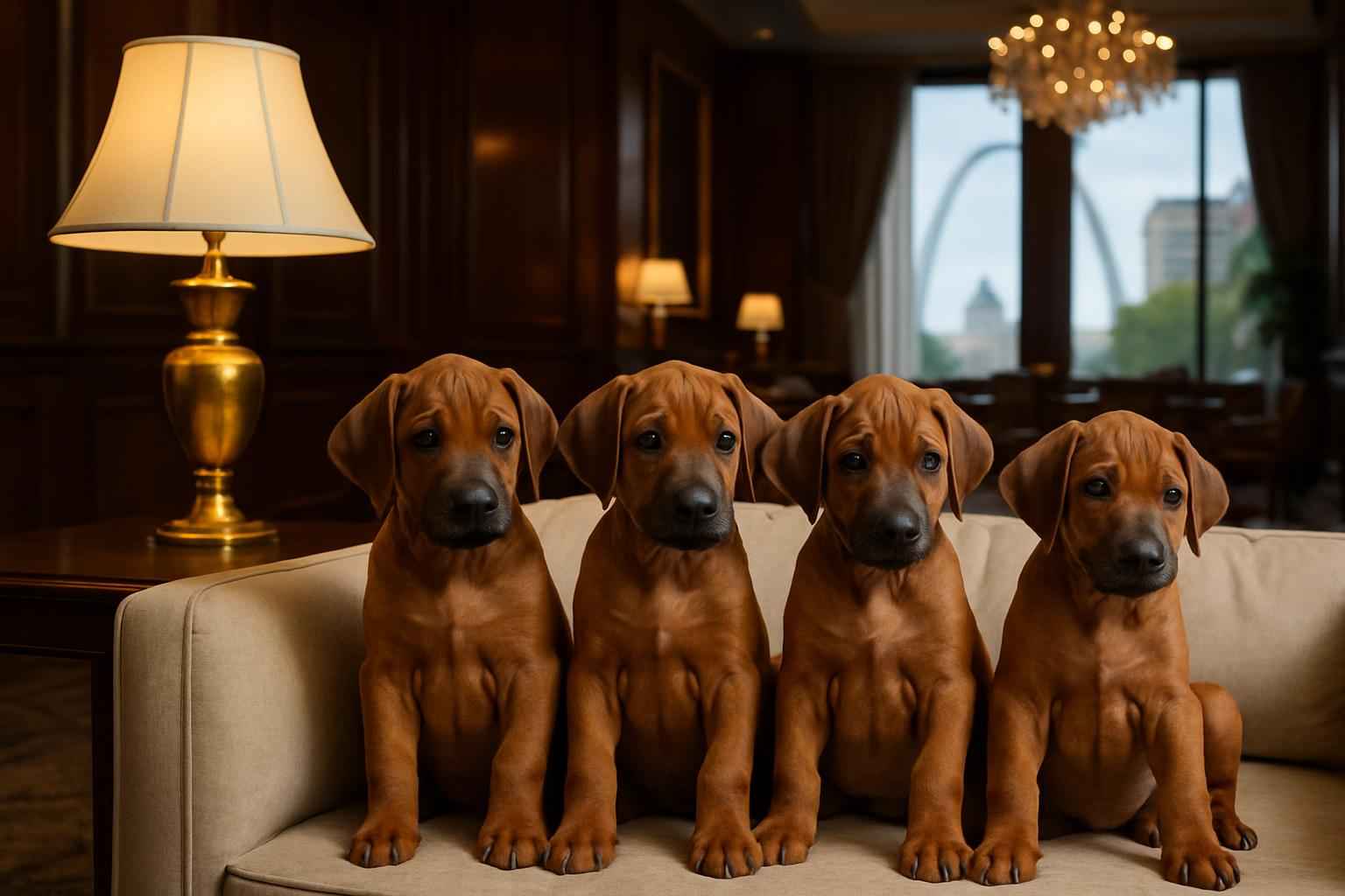 Rhodesian Ridgeback Puppies Available Now in St. Louis Missouri