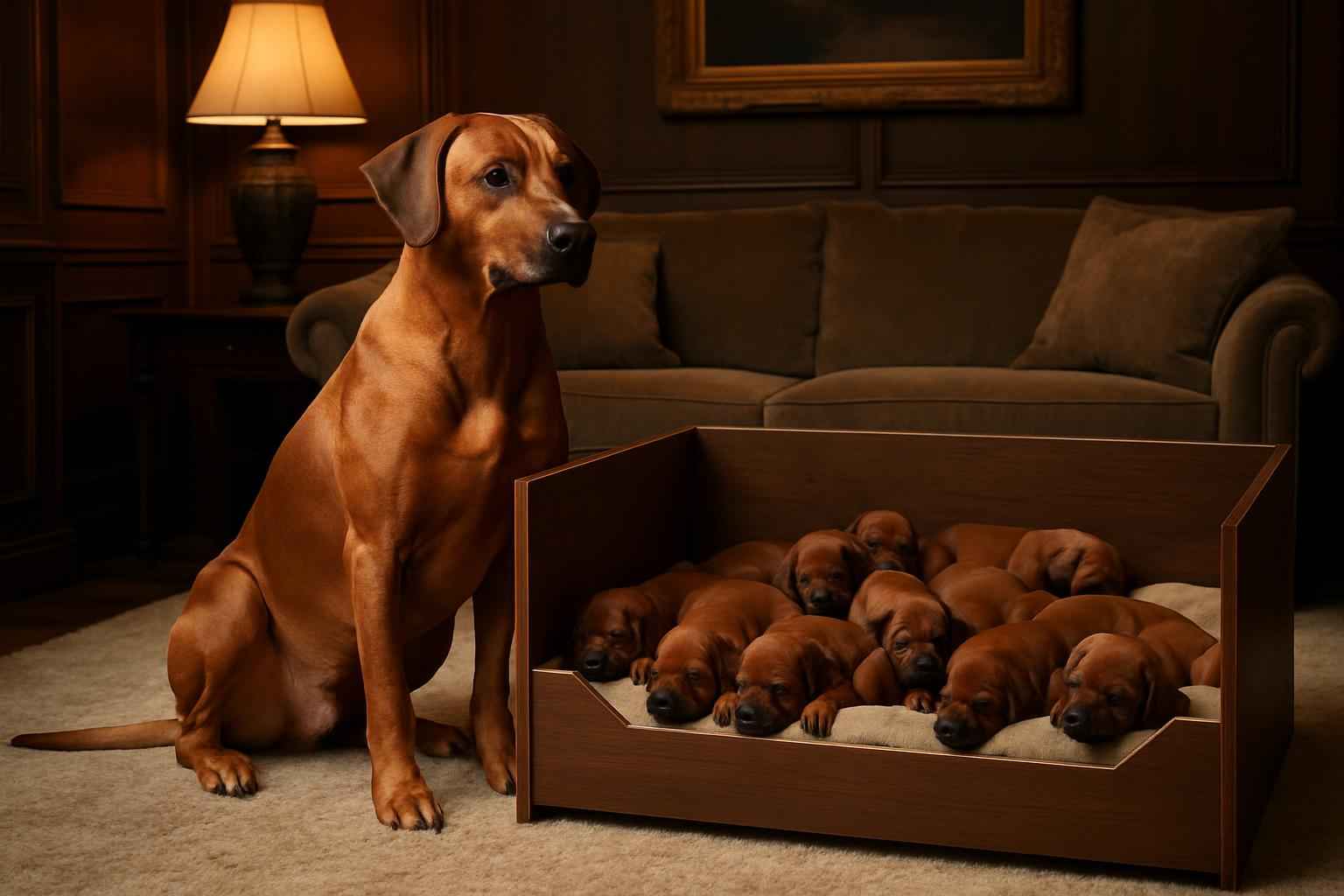 Upcoming Rhodesian Ridgeback Litter For Sale in Greenville Mississippi