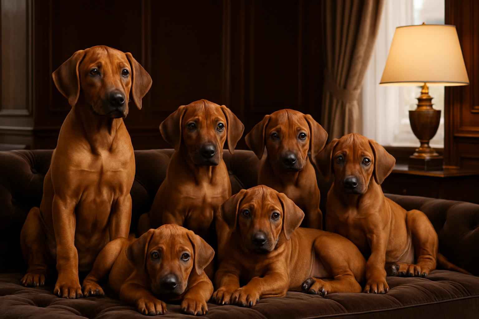 Current Rhodesian Ridgeback Litter For Sale in Albany New York
