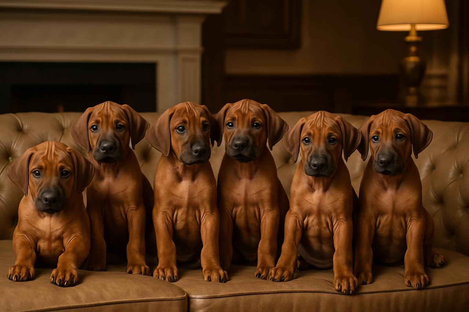 Current Rhodesian Ridgeback Litter for Sale in Apex North Carolina