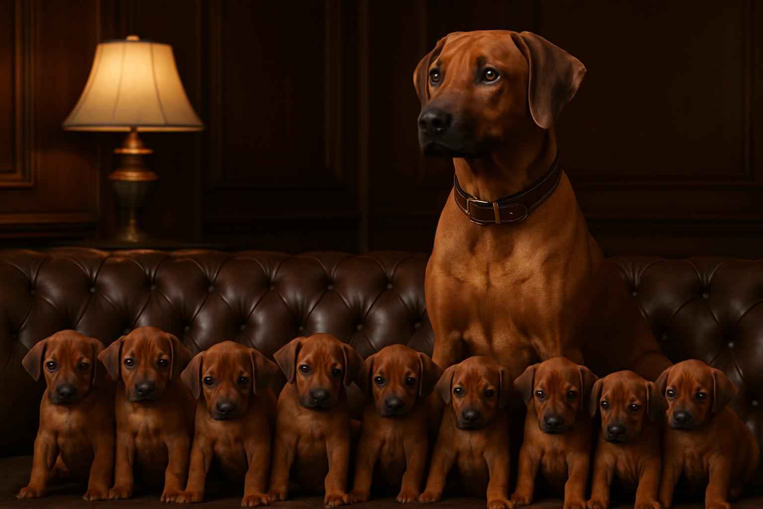 Current Rhodesian Ridgeback Litter For Sale in Ardmore Oklahoma