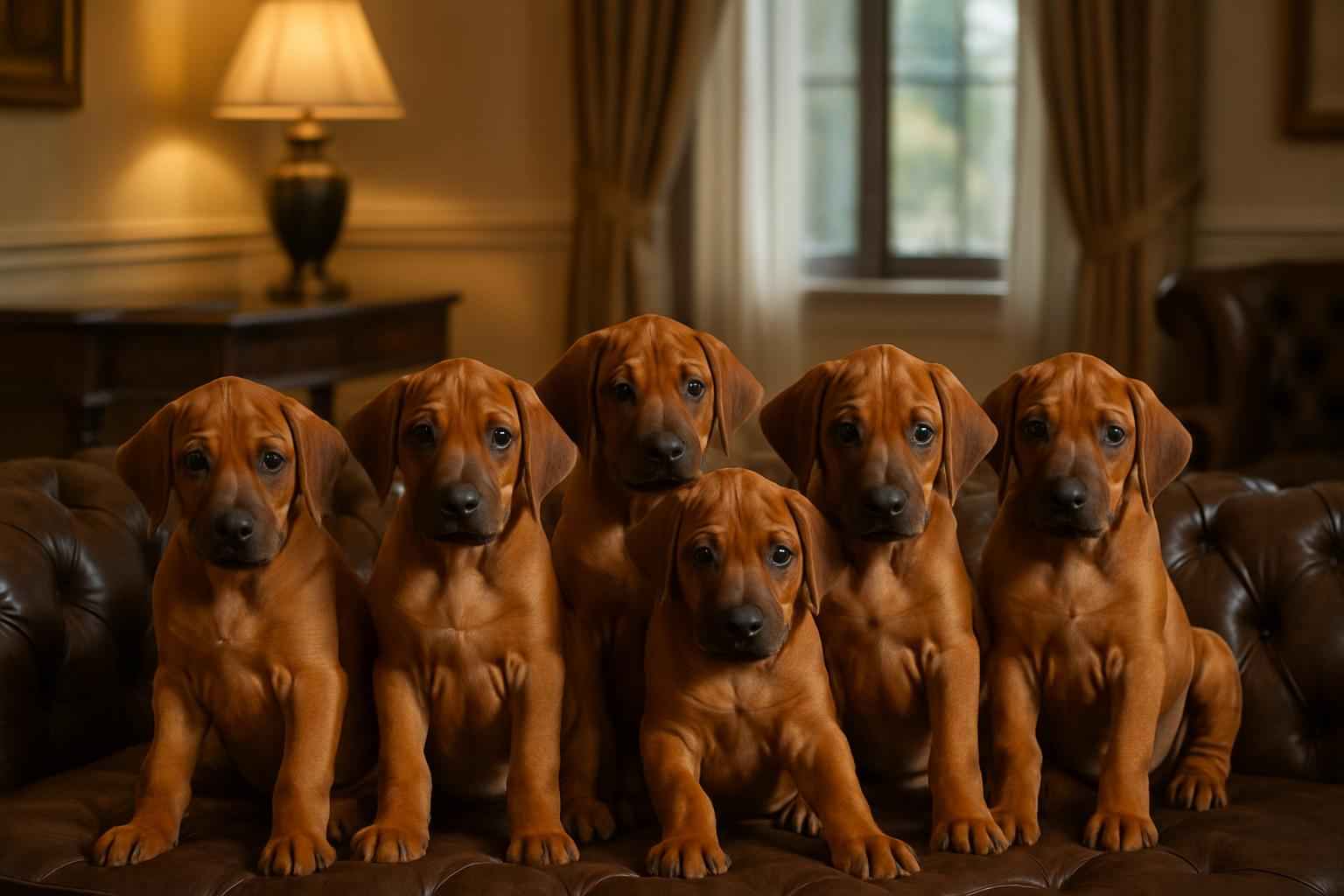 Current Rhodesian Ridgeback Litter For Sale in Bayonne New Jersey