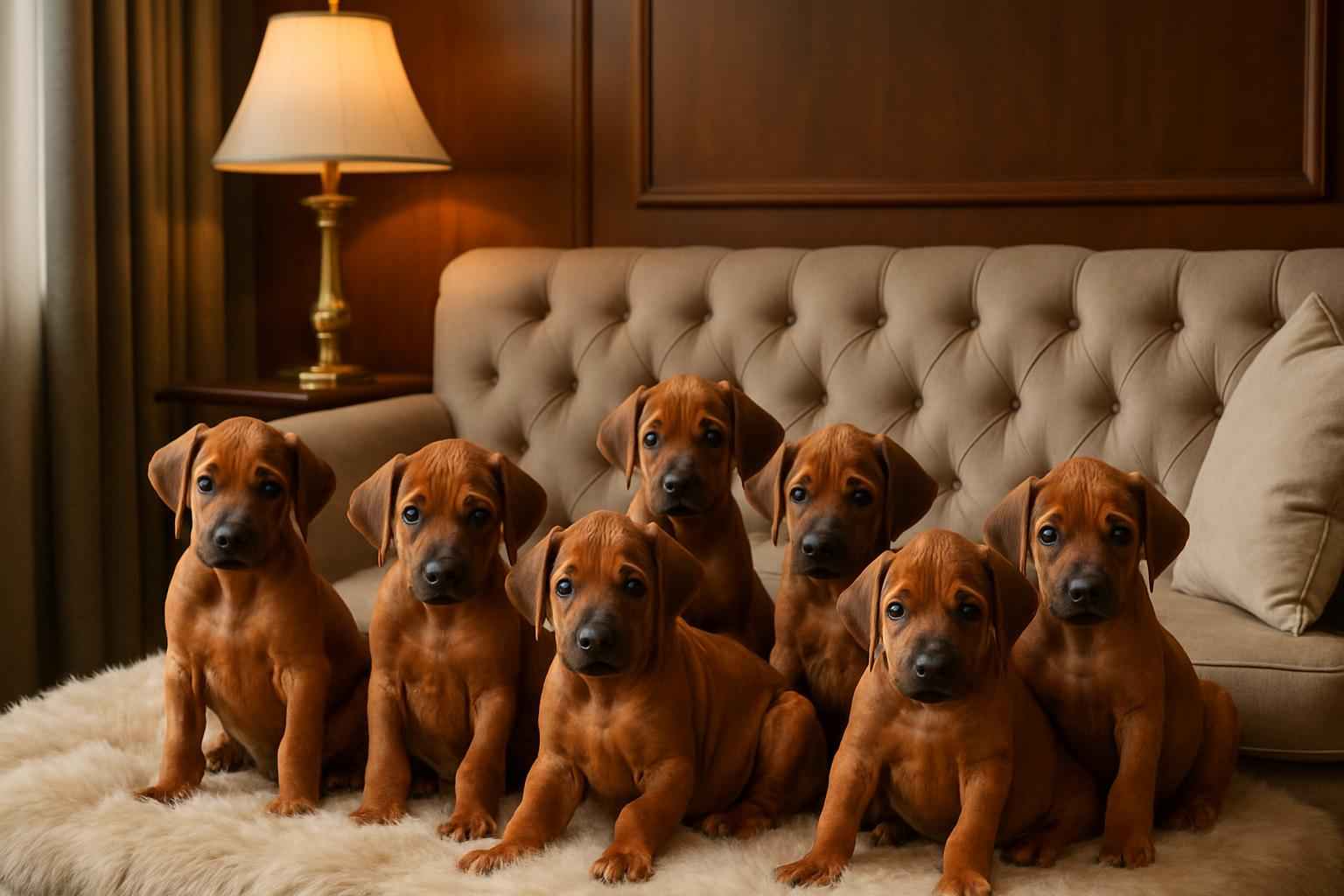 Current Rhodesian Ridgeback Litter For Sale in Bedford New Hampshire