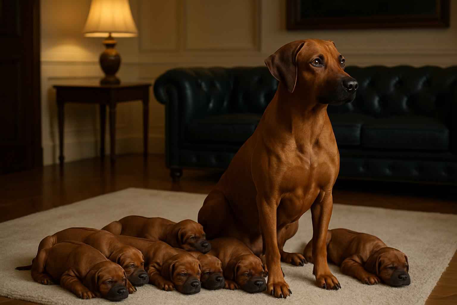 Current Rhodesian Ridgeback Litter For Sale in Bethlehem Pennsylvania