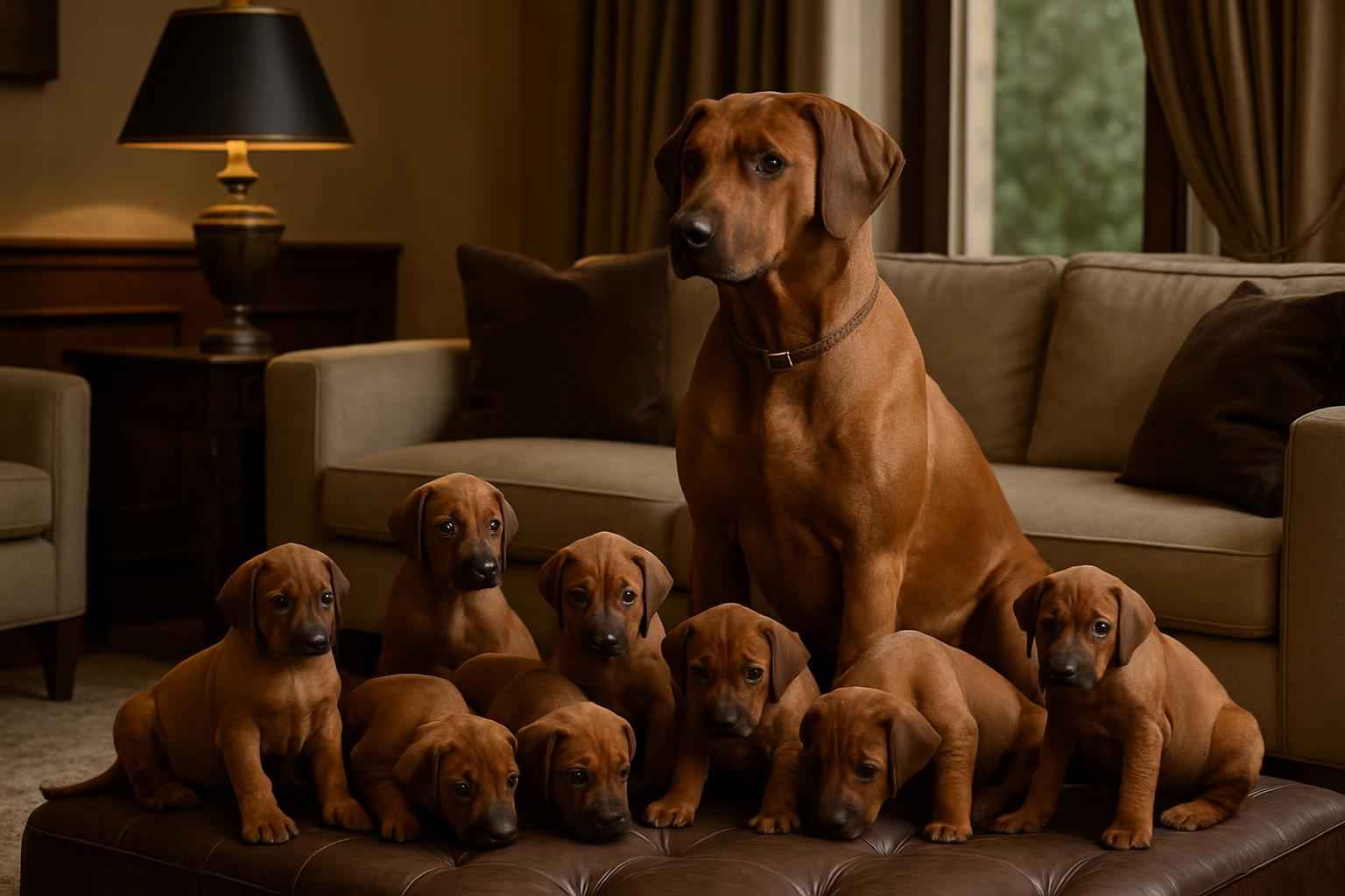 Current Rhodesian Ridgeback Litter For Sale in Binghamton New York