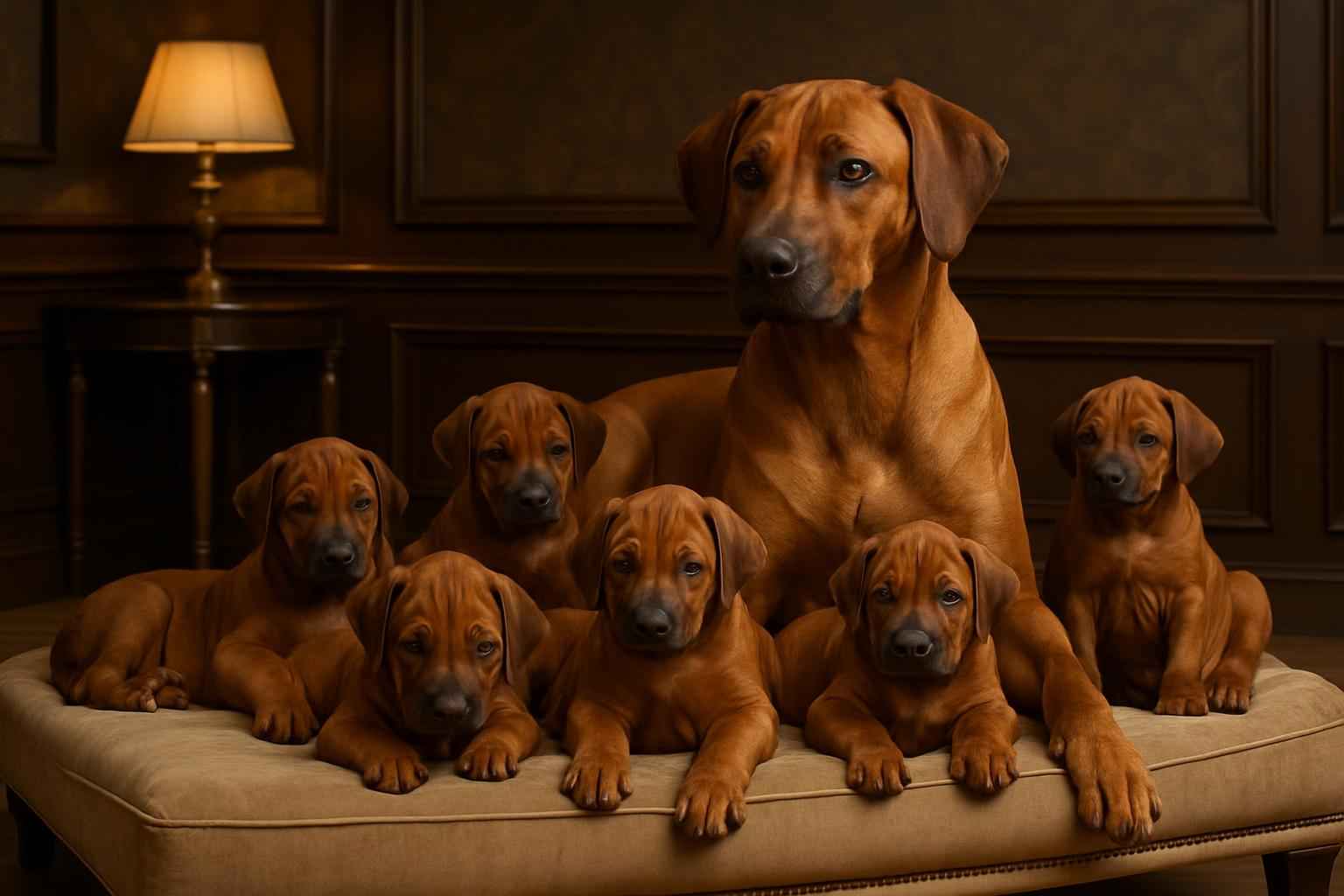 Current Rhodesian Ridgeback Litter for Sale in Bismarck North Dakota