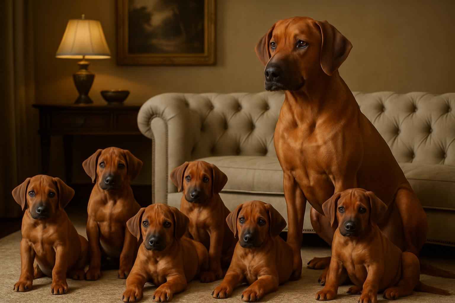Current Rhodesian Ridgeback Litter for Sale in Burlington North Carolina