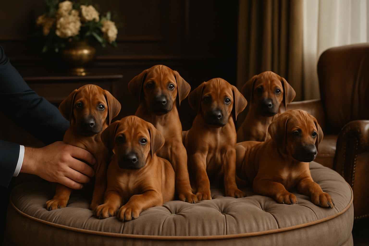 Current Rhodesian Ridgeback Litter For Sale in Canton Ohio