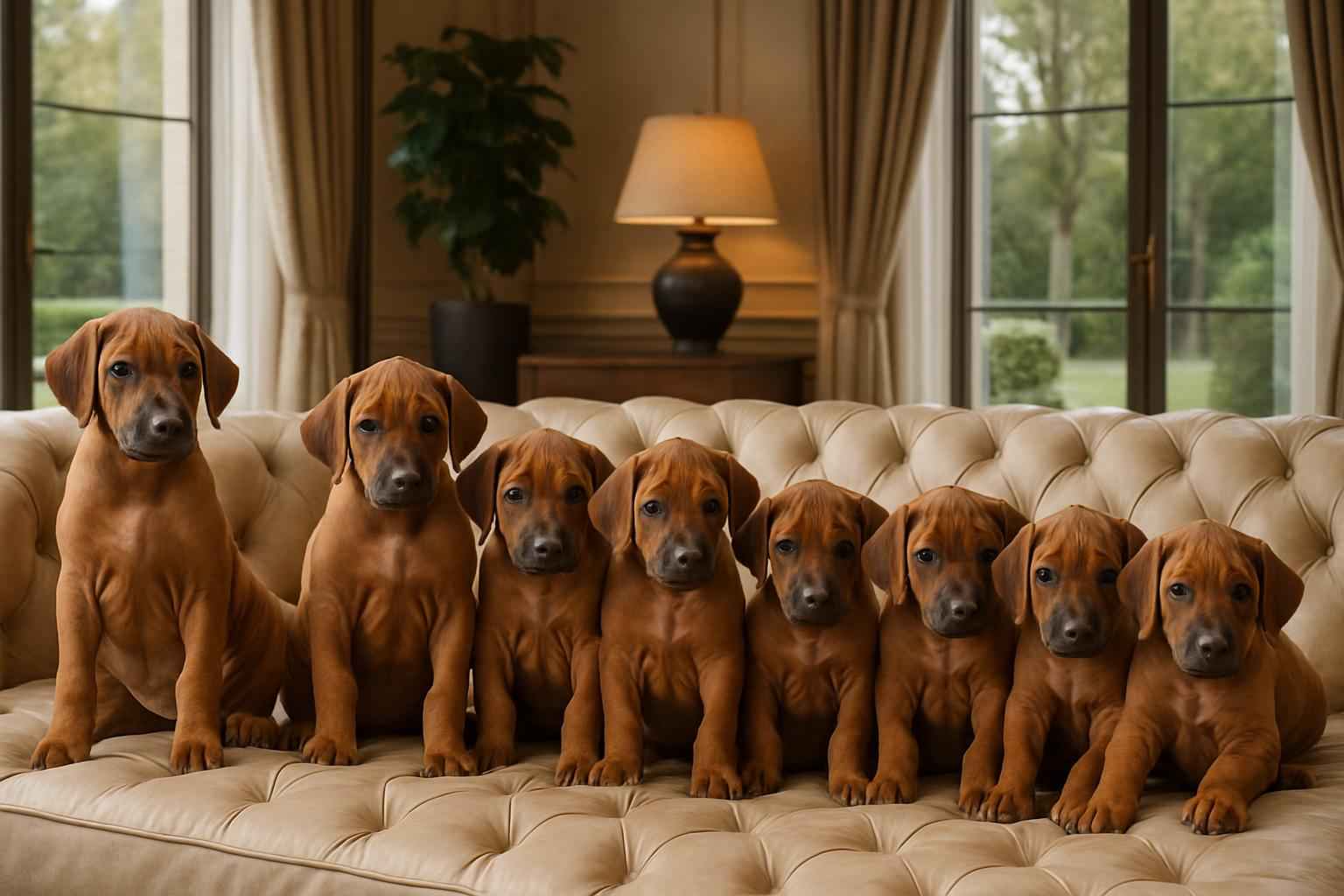 Current Rhodesian Ridgeback Litter For Sale in Cary North Carolina