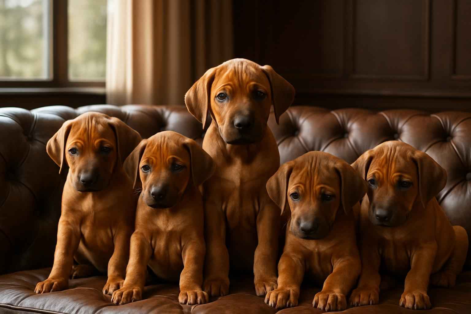 Current Rhodesian Ridgeback Litter For Sale in Casselton North Dakota