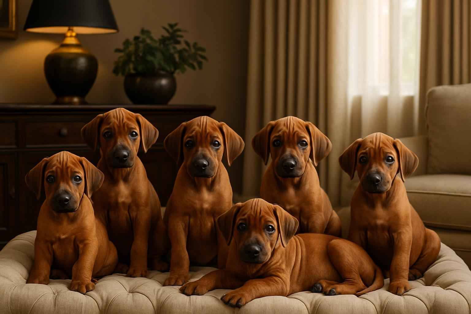 Current Rhodesian Ridgeback Litter for Sale in Chapel Hill North Carolina