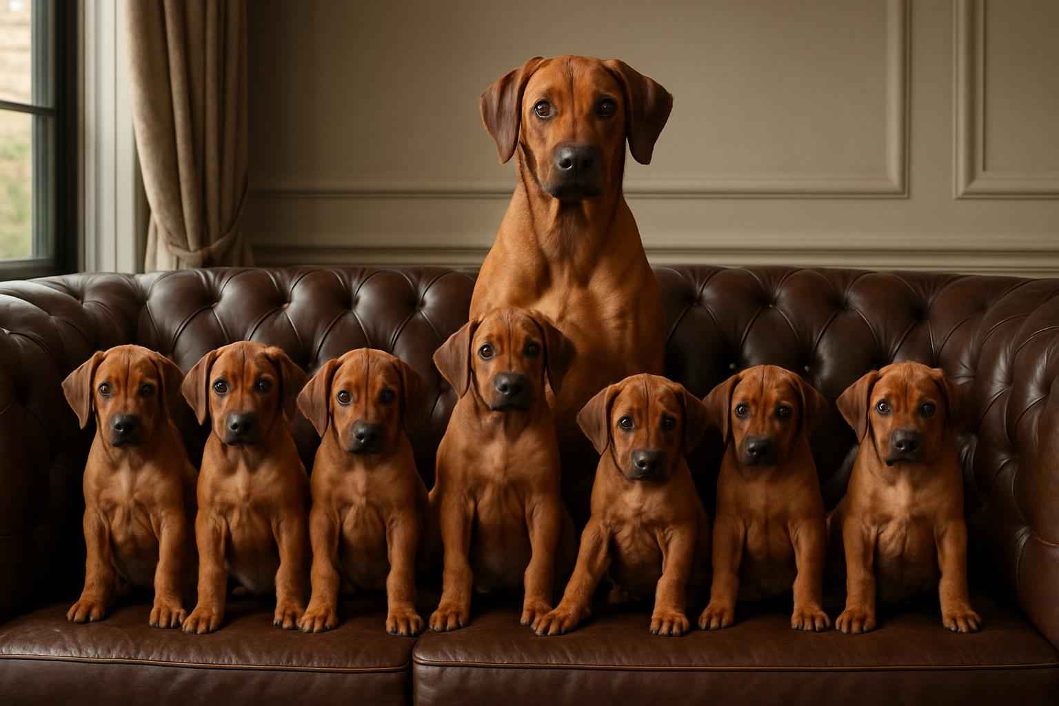 Current Rhodesian Ridgeback Litter For Sale in Chester Pennsylvania