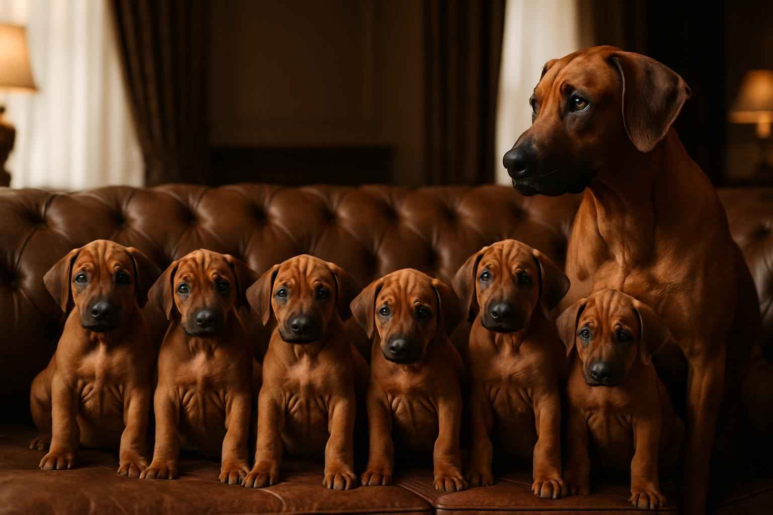 Current Rhodesian Ridgeback Litter For Sale in Columbus Ohio