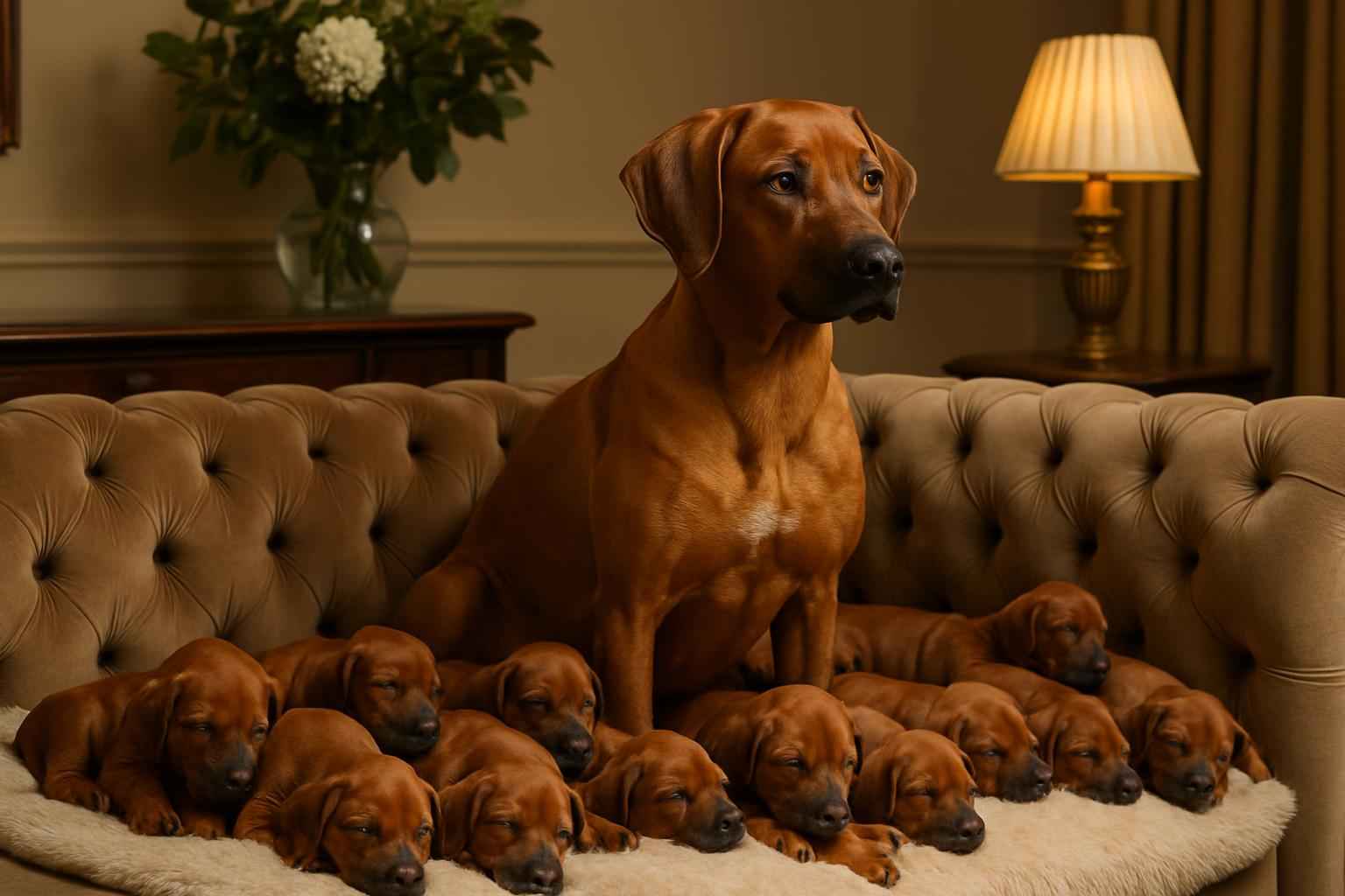 Current Rhodesian Ridgeback Litter For Sale in Coventry Rhode Island