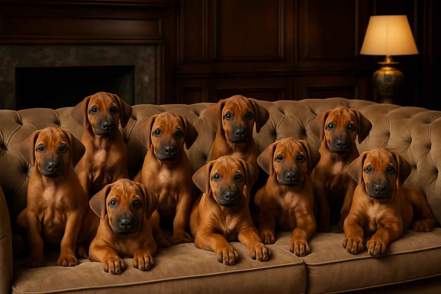 Current Rhodesian Ridgeback Litter For Sale in Cranston Rhode Island