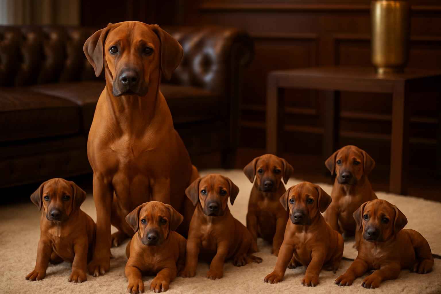 Current Rhodesian Ridgeback Litter For Sale in Dayton Ohio