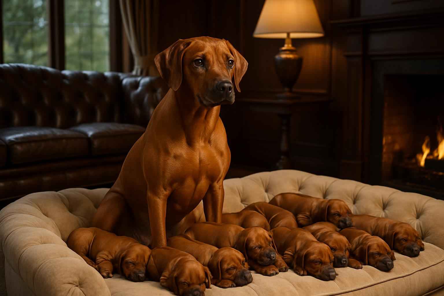 Current Rhodesian Ridgeback Litter For Sale in Derry New Hampshire