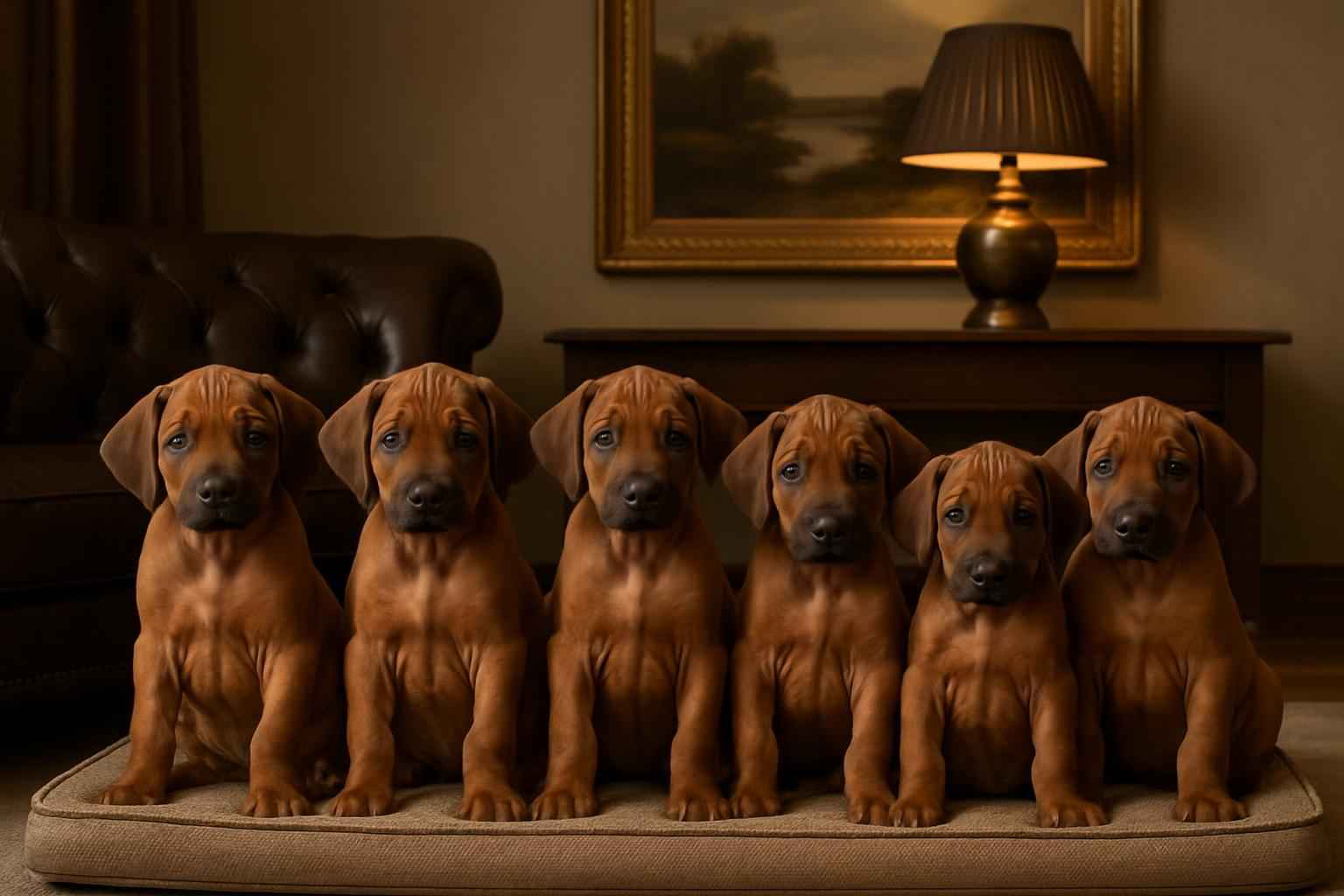 Current Rhodesian Ridgeback Litter for Sale in Devils Lake North Dakota