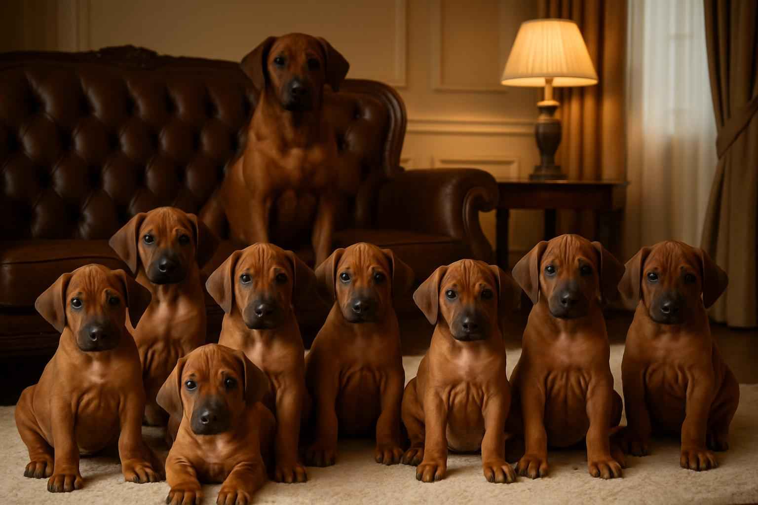 Current Rhodesian Ridgeback Litter For Sale in Dover New Hampshire