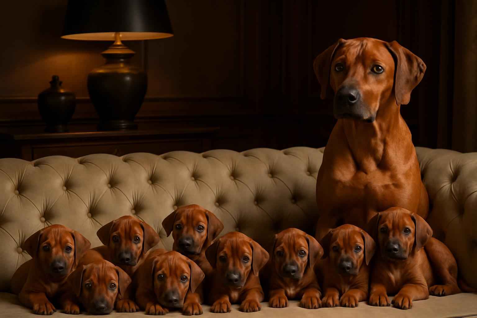 Current Rhodesian Ridgeback Litter For Sale in Dublin Ohio