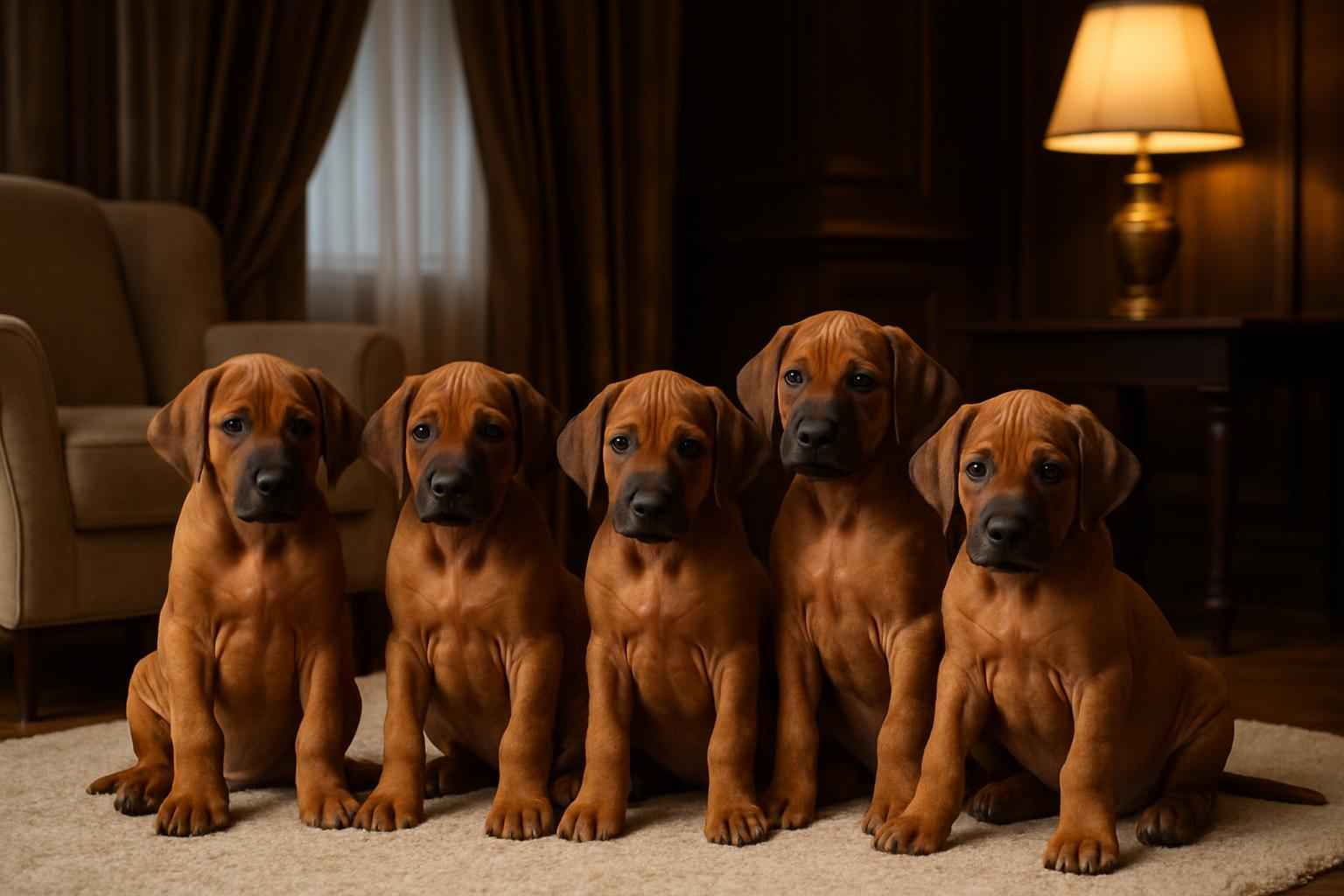 Current Rhodesian Ridgeback Litter For Sale in East Orange New Jersey
