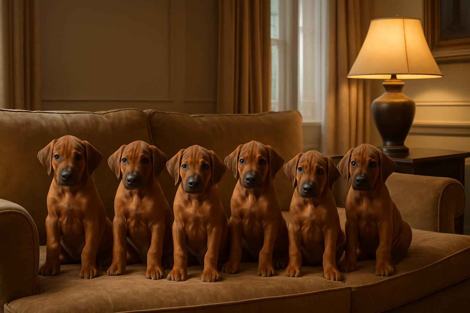 Current Rhodesian Ridgeback Litter For Sale in East Providence Rhode Island