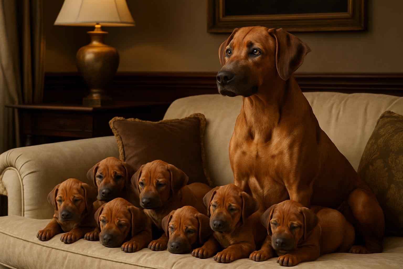 Current Rhodesian Ridgeback Litter For Sale in Easton Pennsylvania