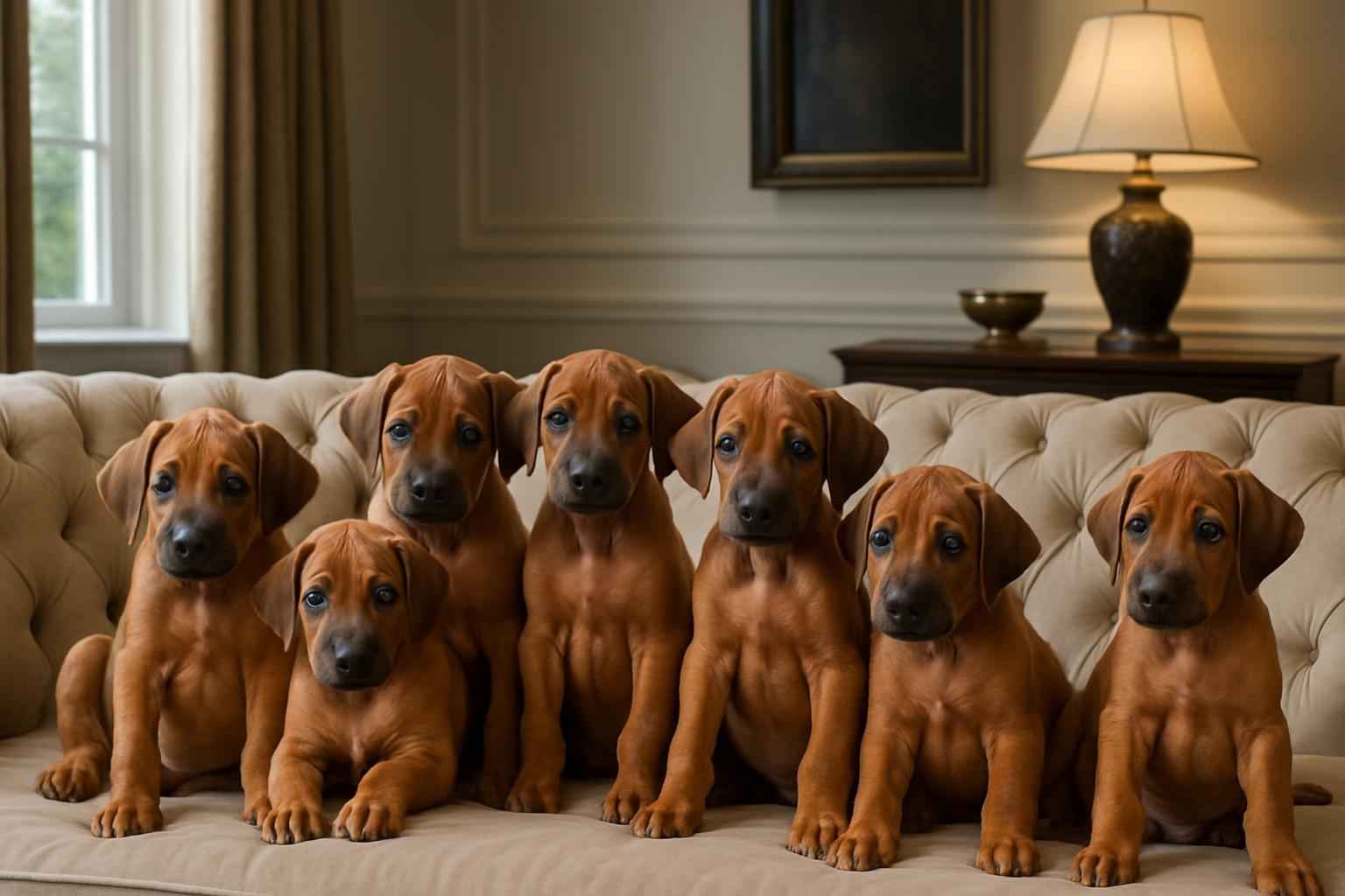 Current Rhodesian Ridgeback Litter For Sale in Edison New Jersey